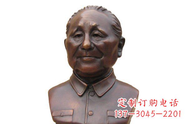 常州铜雕邓小平头像