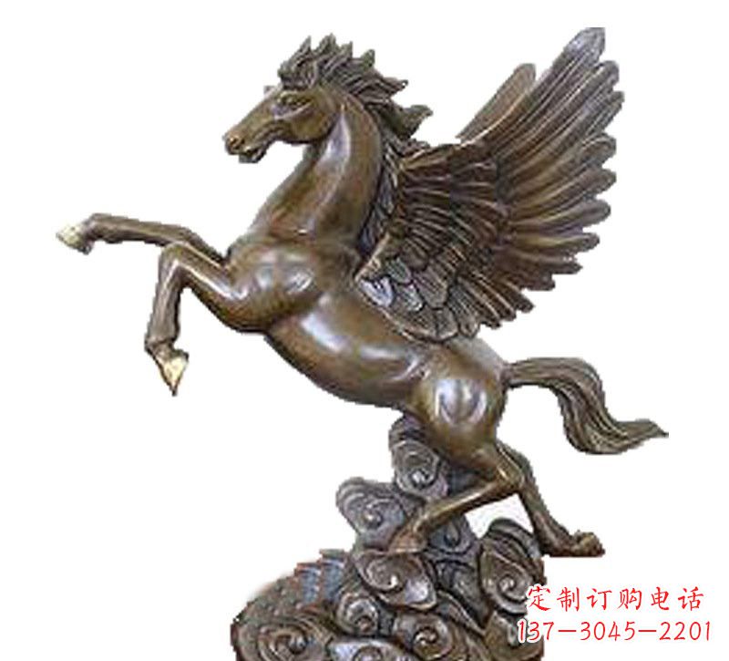 常州铜雕飞黄腾达飞马
