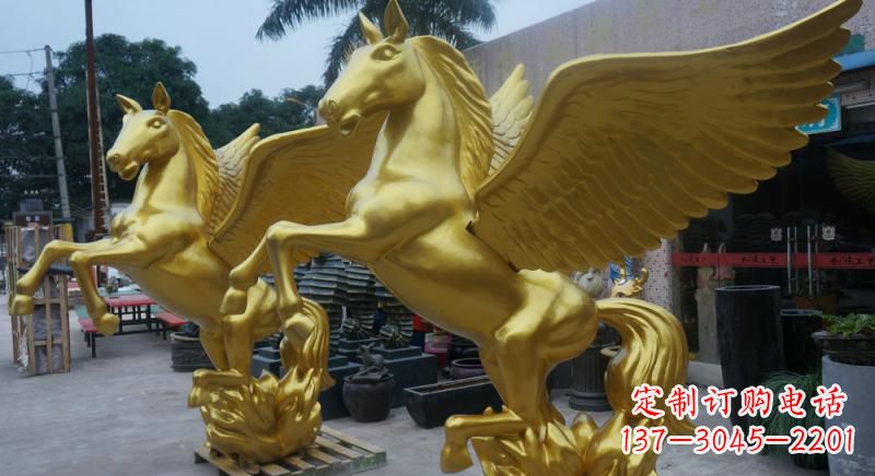 常州铜雕飞马