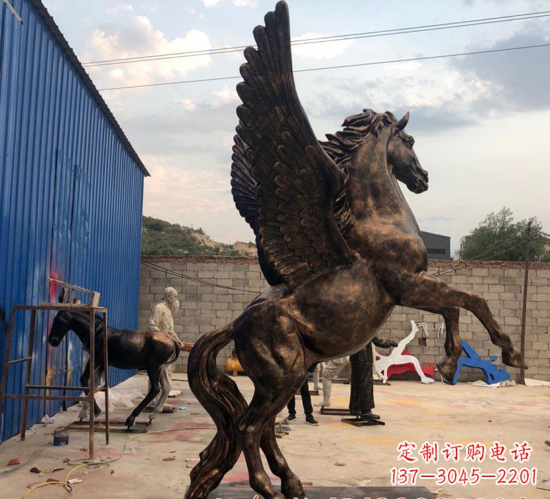 常州铜雕飞马雕塑