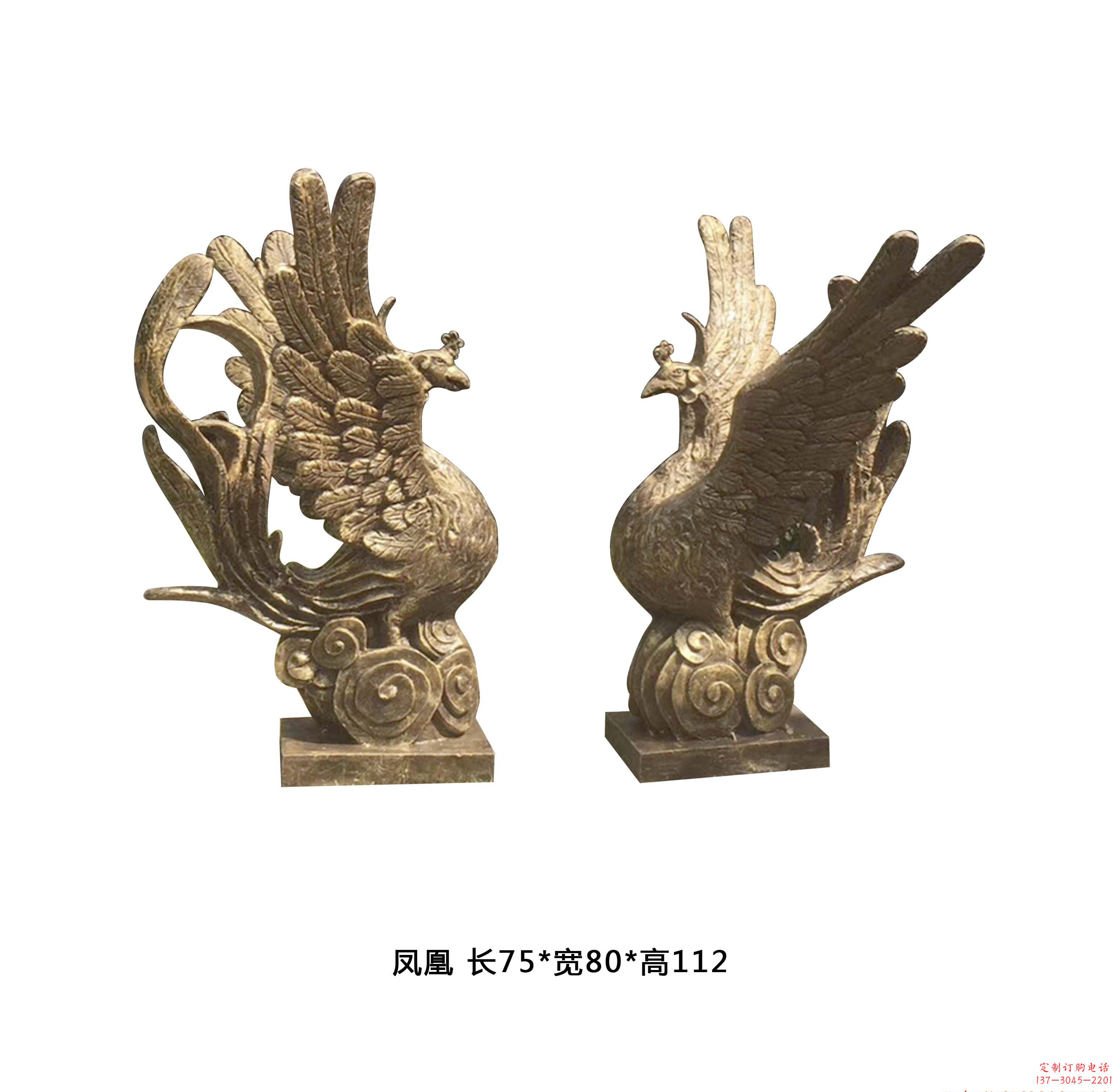 常州铜雕凤凰雕塑