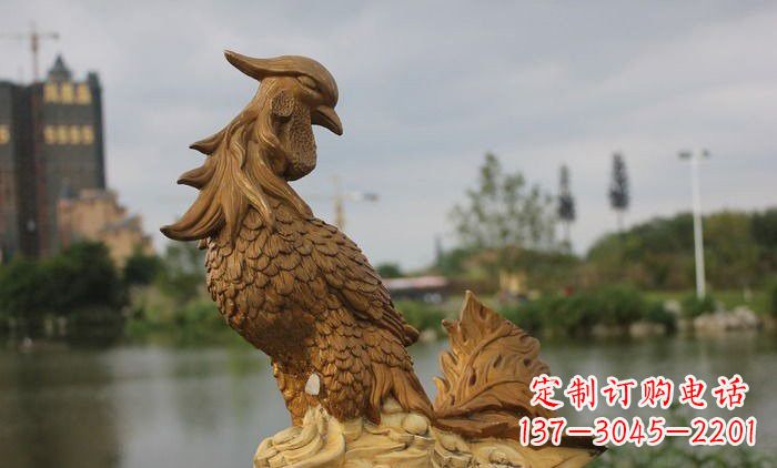 常州铜雕凤凰古代神兽雕塑