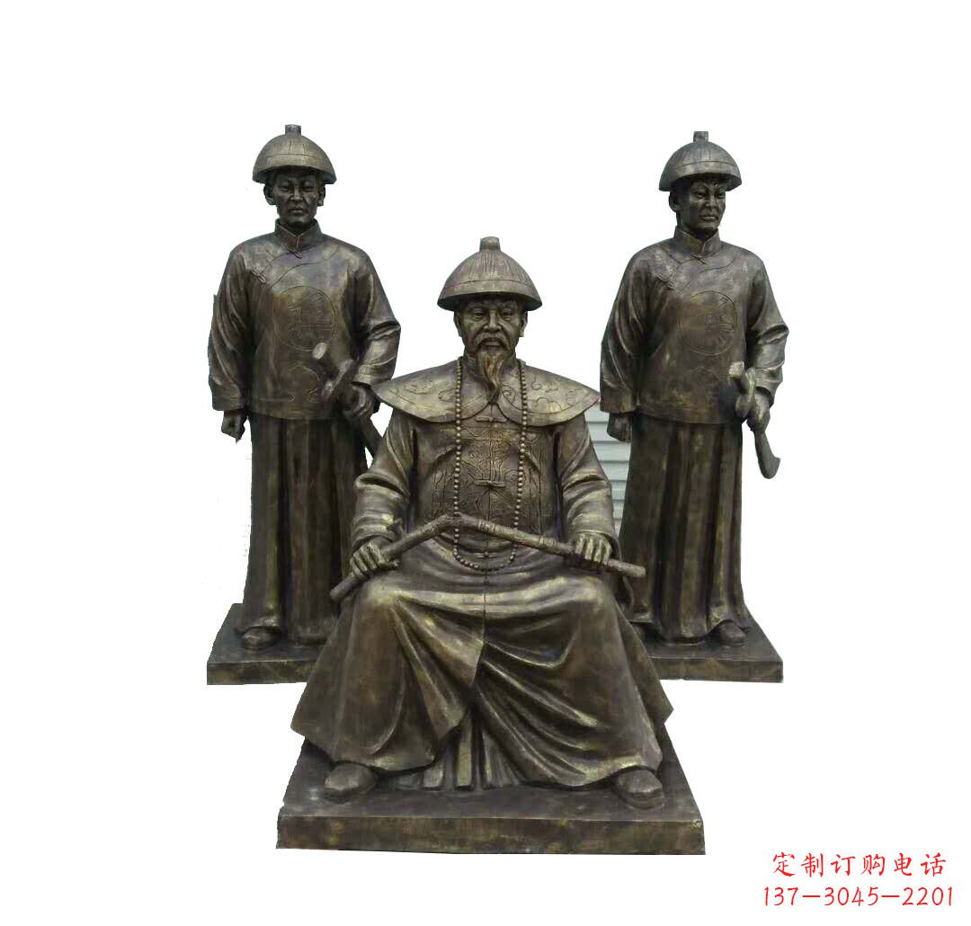 常州铜雕古代名人林则徐