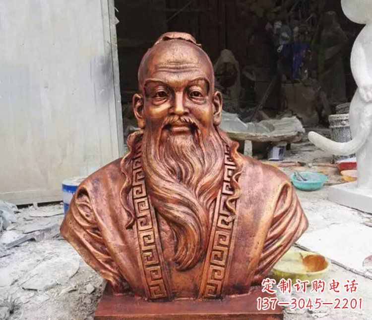 常州铜雕古代孙思邈人物雕塑