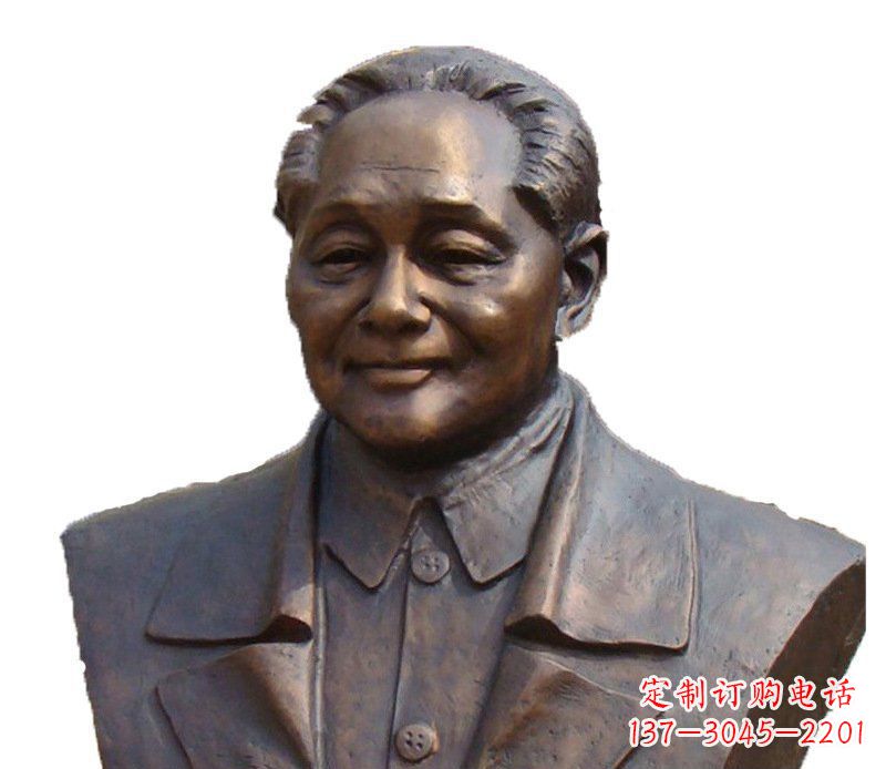 常州铜雕广场纪念伟人邓小平雕塑