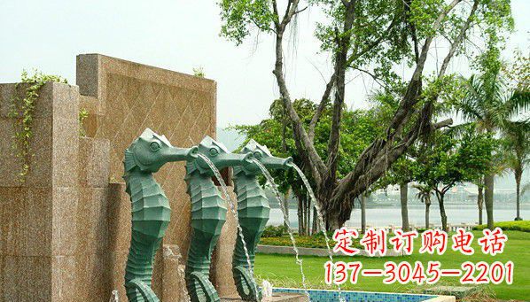 常州铜雕海马雕塑