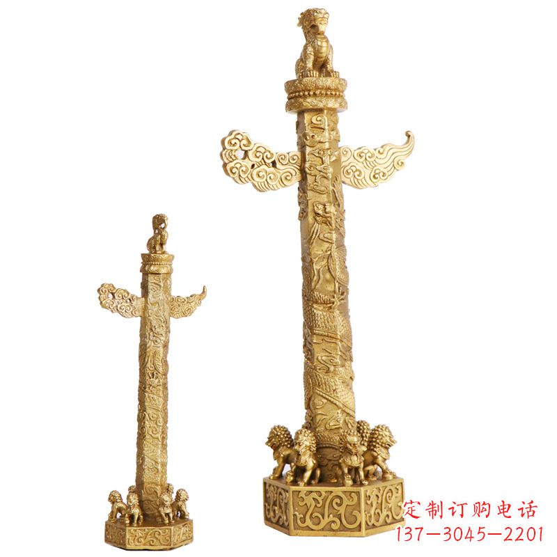 常州铜雕华表柱