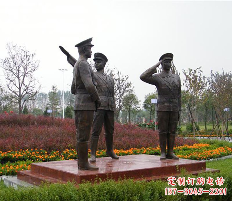 常州铜雕警察铜雕
