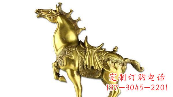 常州铜雕马公园动物雕塑
