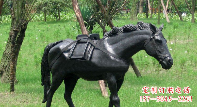 常州铜雕马公园动物雕塑 (2)