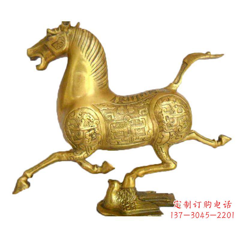 常州铜雕马踏飞燕