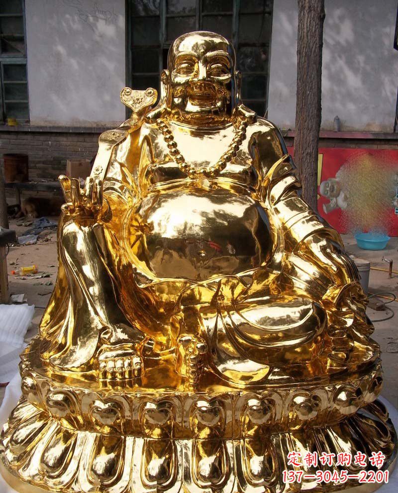 常州铜雕弥勒佛