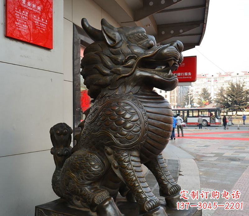 常州铜雕麒麟