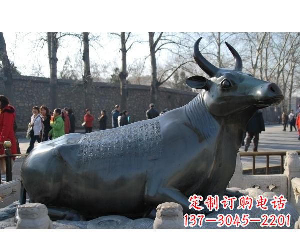 常州铜雕孺子牛