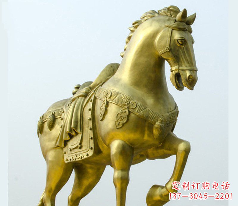 常州铜雕商场招财动物马雕塑