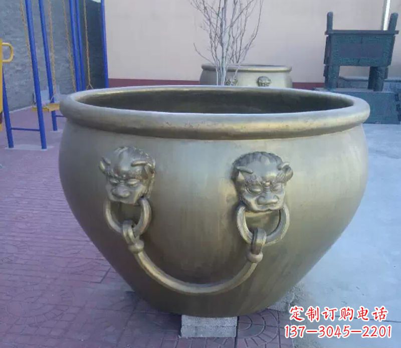 常州铜雕水缸