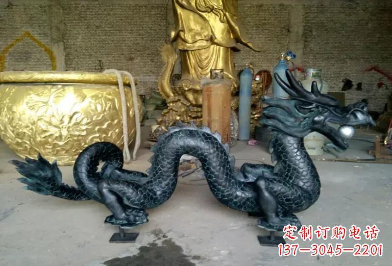 常州铜雕双龙戏珠222