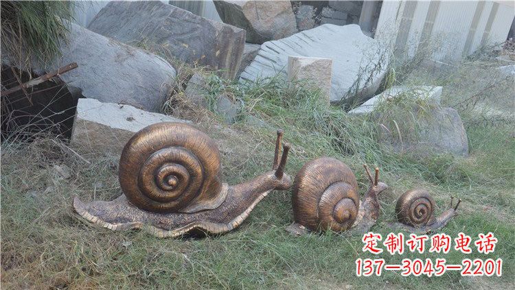 常州铜雕蜗牛
