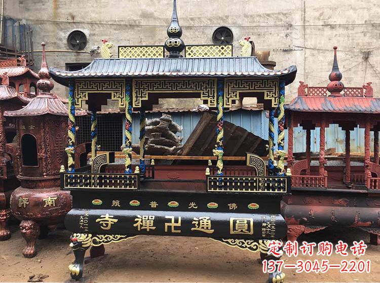 常州铜雕像铁香炉