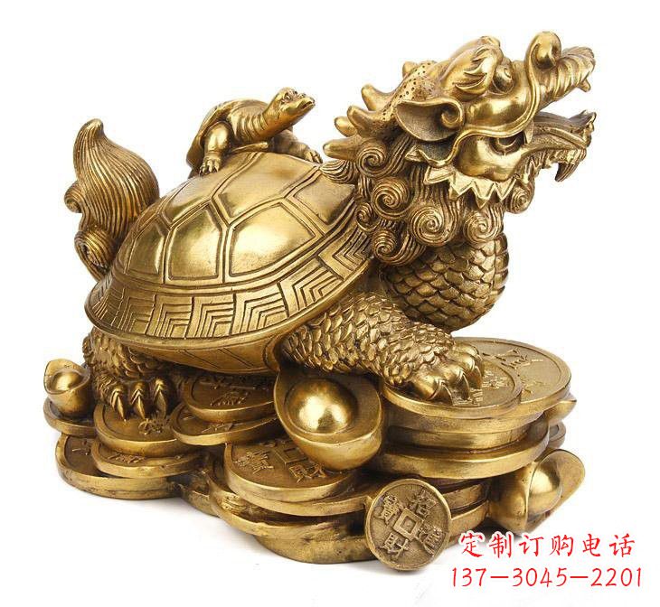 常州铜雕招财龙龟