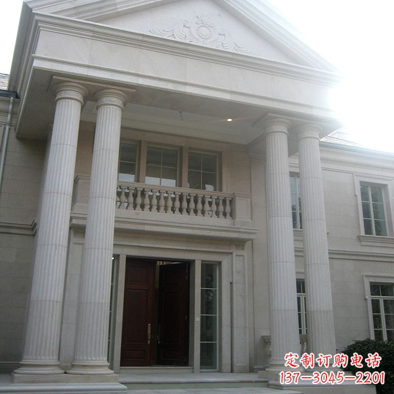 常州外墙罗马柱石雕