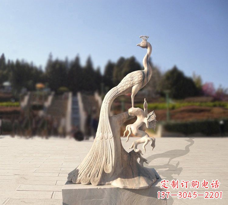 常州晚霞红孔雀石雕