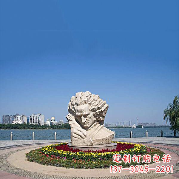 常州维也纳古典乐派代表人物世界知名音乐家贝多芬石雕景区景观雕像