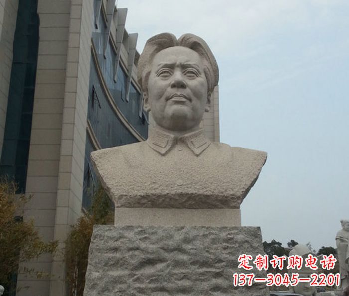 常州伟人毛泽东胸像石雕