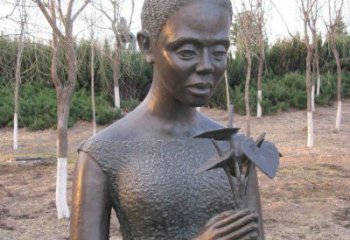 常州浪漫艺术·女人铜雕