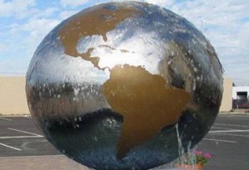 常州国际化地球喷泉雕塑