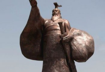 常州秦始皇铜雕精美塑像，让历史回溯至您身边
