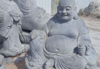 常州青石仿古弥勒佛雕塑