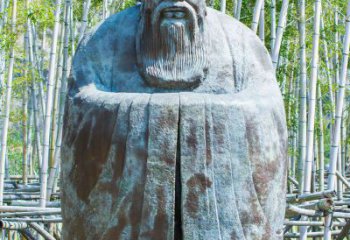 常州青铜孔子人像雕塑，真实还原历史智慧精神