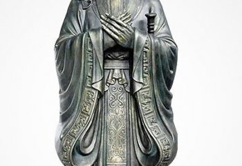 常州青铜孔子像——独特的品格雕塑