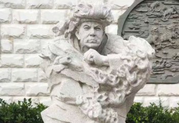 常州纪念邱少云烈士的石雕艺术品