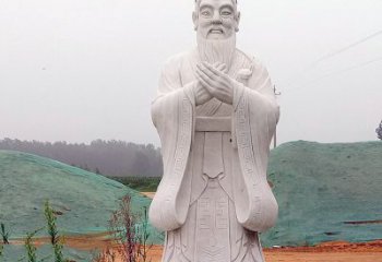 常州中领雕塑：精致雕刻的少海公园孔子雕像