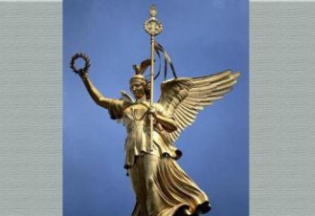 常州优雅的胜利女神铜雕