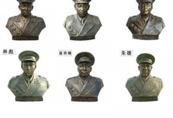 常州近代名人铜雕头像雕塑
