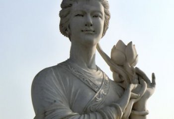 常州汉白玉荷花雕塑，精致美丽无双！