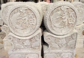 常州精美绝伦的金蟾蜍门墩雕塑