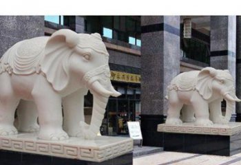 常州最佳选择——石雕酒店大象雕塑