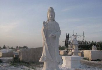 常州现代艺术风格观音石雕塑