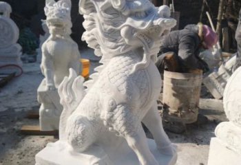 常州正宗古典麒麟神兽招财动物雕塑