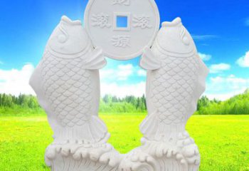 常州招财进宝——鲤鱼石雕