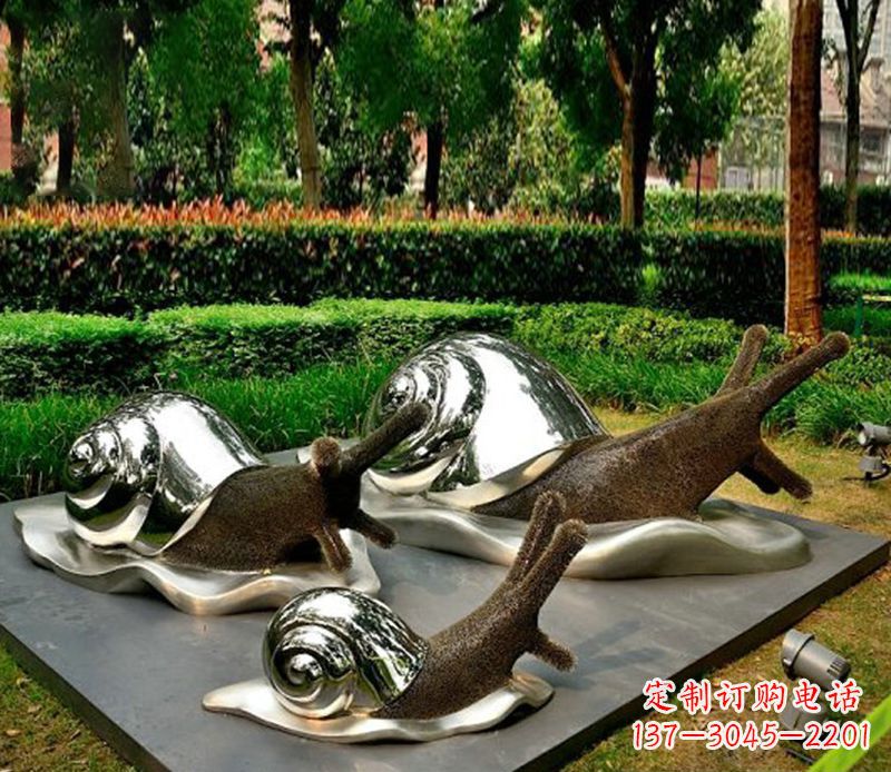 常州蜗牛雕塑不锈钢