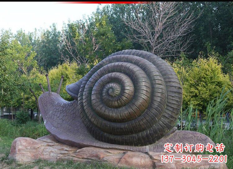常州蜗牛铜雕222