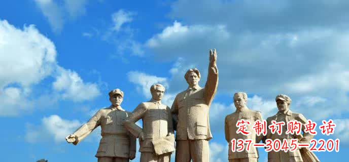 常州五大伟人石雕