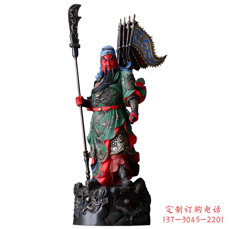 常州武财神关二爷雕塑