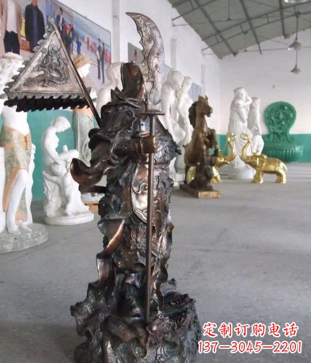 常州武财神关公人物铜雕