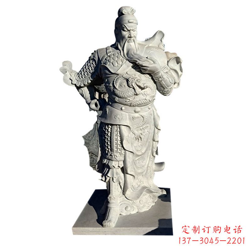 常州武财神关羽石雕